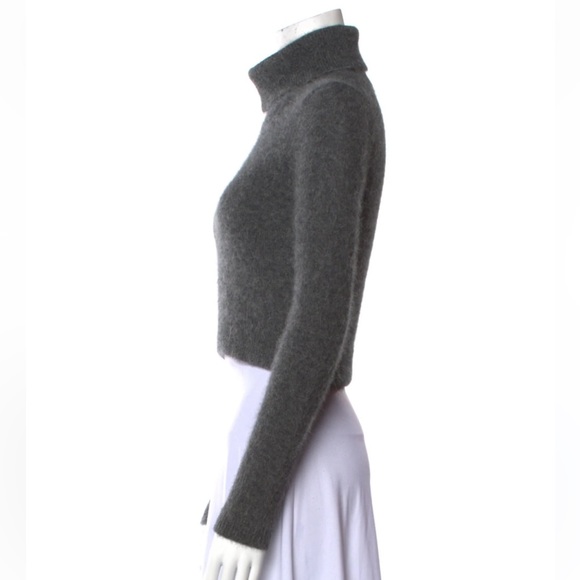 Intermix grey turtleneck sweater size M - Picture 6 of 13